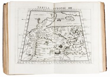  Ptolemaeus Claudius : La Geografia [...] Nuovamente tradotta di Greco in Italiano da Ieronimo Ruscelli... Geografia e viaggi  Girolamo Ruscelli  (Viterbo,,  - Venezia,, 1566)  - Auction Books, Manuscripts & Autographs - Libreria Antiquaria Gonnelli - Casa d'Aste - Gonnelli Casa d'Aste