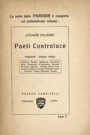 Raccolta di 10 dediche autografe su libri, alcuni in prima edizione.  Curzio Malaparte  - Auction Books, Manuscripts & Autographs - Libreria Antiquaria Gonnelli - Casa d'Aste - Gonnelli Casa d'Aste