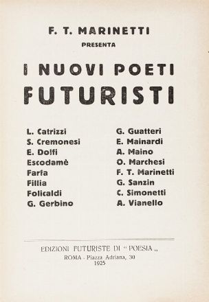  Marinetti Filippo Tommaso : Gabriele D'Annunzio Intime.  - Asta Libri, Manoscritti e Autografi - Libreria Antiquaria Gonnelli - Casa d'Aste - Gonnelli Casa d'Aste