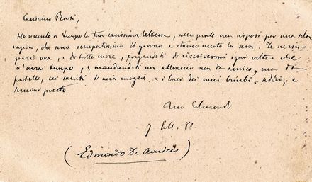 Raccolta di autografi di artisti, musicisti e letterati. In album. Arte  Pietro Mascagni  (1863 - 1945), Lorenzo Perosi  - Auction Books, Manuscripts & Autographs - Libreria Antiquaria Gonnelli - Casa d'Aste - Gonnelli Casa d'Aste