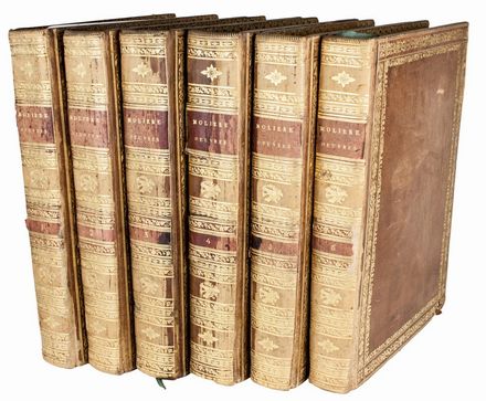  Molière (Poquelin Jean-Baptiste, detto) : Oeuvres [...]. Tome premier (-sixième).  - Asta Libri, Manoscritti e Autografi - Libreria Antiquaria Gonnelli - Casa d'Aste - Gonnelli Casa d'Aste