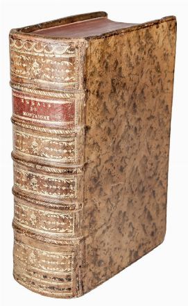  Montaigne Michel Eyquem (de) : Les Essais [...]. Edition nouvelle prise sur l'exemplaire trouv apres le deceds se l'Autheur...  Jean de Gourmont [2]  (1537), Marie Le Jars (de) Gournay  - Asta Libri, Manoscritti e Autografi - Libreria Antiquaria Gonnelli - Casa d'Aste - Gonnelli Casa d'Aste
