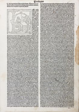 Biblia latina [con Postilla di Nicolaus de Lyra]. Incunabolo, Religione, Collezionismo e Bibliografia  Nicolaus de Lyra  - Auction Books & Graphics. Part II: Books, Manuscripts & Autographs - Libreria Antiquaria Gonnelli - Casa d'Aste - Gonnelli Casa d'Aste