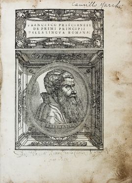  Priscianese Francesco : De primi principii della lingua romana. Grammatica, Letteratura classica, Letteratura, Letteratura  - Auction Books & Graphics. Part II: Books, Manuscripts & Autographs - Libreria Antiquaria Gonnelli - Casa d'Aste - Gonnelli Casa d'Aste