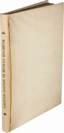  Albertus Magnus (santo) [Pseudo] : De secretis mulierum cum commento. Novissime: infinitis pene erroribus emendatus  Henricus de Saxonia, Lucas Panaetius  - Asta Libri & Grafica. Parte II: Autografi, Musica & Libri a Stampa - Libreria Antiquaria Gonnelli - Casa d'Aste - Gonnelli Casa d'Aste