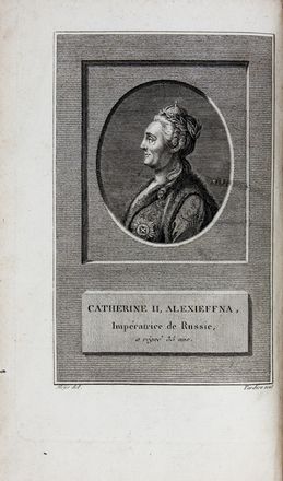  Ekaterina II - Zarina di Russia : Th��tre de l'Hermitage de Catherine II, imp�ratrice de Russie, compos� par cette princesse, par plusieurs personnes de sa soci�t� intime, et par quelques ministres etrangers... Teatro, Musica, Teatro, Spettacolo  Louis Philippe de S�gur, Jean-Henri Cast�ra, Pierre Antoine Tardieu  (Parigi, 1784 - 1869)  - Auction Books & Graphics. Part II: Books, Manuscripts & Autographs - Libreria Antiquaria Gonnelli - Casa d'Aste - Gonnelli Casa d'Aste
