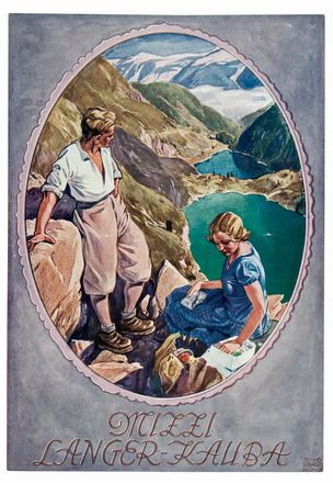  Otto Brandhuber  (1890 - 1945, ) : Lotto composto di 10 locandine pubblicitarie di montagna della ditta Mizzi Langer-Kauba di Vienna.  - Asta Libri & Grafica. Parte I: Stampe, Disegni & Dipinti - Libreria Antiquaria Gonnelli - Casa d'Aste - Gonnelli Casa d'Aste