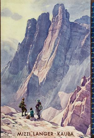  Otto Brandhuber  (1890 - 1945, ) : Lotto composto di 10 locandine pubblicitarie di montagna della ditta Mizzi Langer-Kauba di Vienna.  - Asta Libri & Grafica. Parte II: Autografi, Musica & Libri a Stampa - Libreria Antiquaria Gonnelli - Casa d'Aste - Gonnelli Casa d'Aste