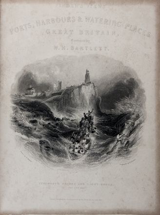  Beattie William : The ports, harbours, watering-places, and coast scenery of Great Britain. Illustrated by views taken on the spot, by W.H. Bartlett [...]. Vol. I (-II).  Thomas Allom, William Henry Bartlett  - Asta Libri & Grafica. Parte II: Autografi, Musica & Libri a Stampa - Libreria Antiquaria Gonnelli - Casa d'Aste - Gonnelli Casa d'Aste