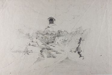  Scuola lombarda della prima metà del XIX secolo : Lotto composto di 2 disegni.  - Auction Books & Graphics. Part I: Prints, Drawings & Paintings - Libreria Antiquaria Gonnelli - Casa d'Aste - Gonnelli Casa d'Aste