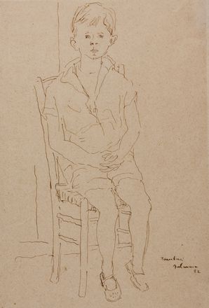  Orfeo Tamburi  (Jesi, 1810 - Parigi, 1994) : Lotto composto di 2 disegni.  - Asta Libri & Grafica. Parte I: Stampe, Disegni & Dipinti - Libreria Antiquaria Gonnelli - Casa d'Aste - Gonnelli Casa d'Aste