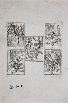  Guido Reni  (Calvenzano di Vergate, 1575 - Bologna, 1642) : Lotto di tre incisioni  - Asta Libri & Grafica. Parte I: Stampe, Disegni & Dipinti - Libreria Antiquaria Gonnelli - Casa d'Aste - Gonnelli Casa d'Aste