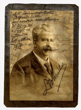 Raccolta di circa 40 ritratti di musicisti, cantanti lirici, alcuni con firme e dediche autografe indirizzate al tenore ed insegnante di canto Alfredo Cecchi. Musica, Musica, Teatro, Spettacolo  - Auction Books & Graphics. Part II: Books, Manuscripts & Autographs - Libreria Antiquaria Gonnelli - Casa d'Aste - Gonnelli Casa d'Aste