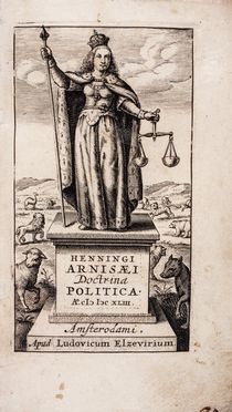  Arnisaeus Henning : Doctrina politica in genuinam methodum, quae est Aristotelis, reducta...  Arnaud d' Ossat  - Asta Libri & Grafica. Parte II: Autografi, Musica & Libri a Stampa - Libreria Antiquaria Gonnelli - Casa d'Aste - Gonnelli Casa d'Aste