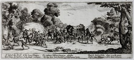  Jacques Callot  (Nancy, 1592 - 1635) [da] : Les Bohémiens.  - Asta Libri & Grafica. Parte I: Stampe, Disegni & Dipinti - Libreria Antiquaria Gonnelli - Casa d'Aste - Gonnelli Casa d'Aste