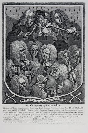  William Hogarth  (Londra, 1697 - 1764) : Lotto composto di oltre 110 stampe di vari soggetti.  - Asta Libri & Grafica. Parte I: Stampe, Disegni & Dipinti - Libreria Antiquaria Gonnelli - Casa d'Aste - Gonnelli Casa d'Aste