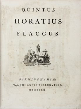  Horatius Flaccus Quintus : Opera. Classici, Letteratura  - Auction Books & Graphics. Part II: Books, Manuscripts & Autographs - Libreria Antiquaria Gonnelli - Casa d'Aste - Gonnelli Casa d'Aste