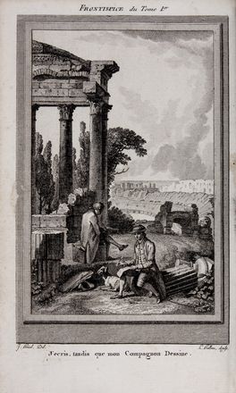  Guys Pierre Augustin : Voyage littéraire de la Grece ou lettres sur les grecs, anciens et modernes, avec un parallele de leurs moeurs [...]. Tome premier (-quatrieme).  - Asta Libri & Grafica. Parte II: Autografi, Musica & Libri a Stampa - Libreria Antiquaria Gonnelli - Casa d'Aste - Gonnelli Casa d'Aste