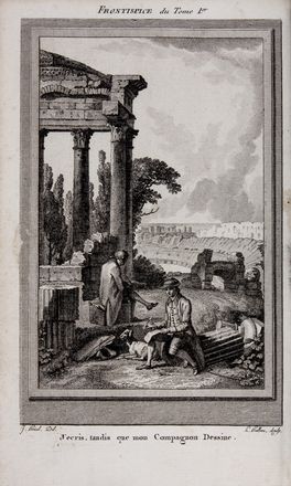  Guys Pierre Augustin : Voyage littraire de la Grece ou lettres sur les grecs, anciens et modernes, avec un parallele de leurs moeurs [...]. Tome premier (-quatrieme).  - Asta Libri & Grafica. Parte II: Autografi, Musica & Libri a Stampa - Libreria Antiquaria Gonnelli - Casa d'Aste - Gonnelli Casa d'Aste