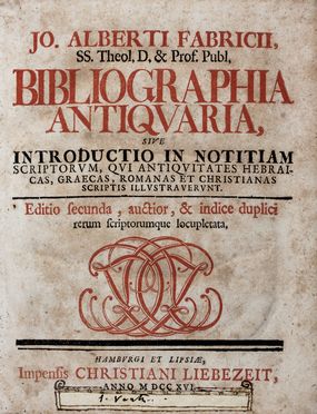  Cicognara Leopoldo : Catalogo ragionato dei libri d'Arte e di Antichit.  - Asta Libri & Grafica. Parte II: Autografi, Musica & Libri a Stampa - Libreria Antiquaria Gonnelli - Casa d'Aste - Gonnelli Casa d'Aste