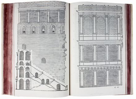  Alberti Leon Battista : L'Architettura [...] tradotta in lingua fiorentina da Cosimo Bartoli gentil'huomo & accademico fiorentino. Con la aggiunta de disegni. Architettura, Figurato, Collezionismo e Bibliografia  Cosimo Bartoli  - Auction Books & Graphics. Part II: Books, Manuscripts & Autographs - Libreria Antiquaria Gonnelli - Casa d'Aste - Gonnelli Casa d'Aste