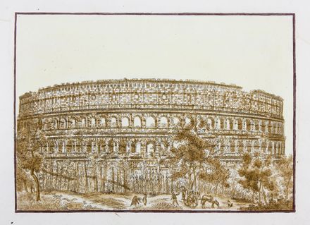  Uggeri Angiolo : [Journées Pittoresque des Edifices de Rome Ancienne].  - Asta Libri & Grafica. Parte II: Autografi, Musica & Libri a Stampa - Libreria Antiquaria Gonnelli - Casa d'Aste - Gonnelli Casa d'Aste