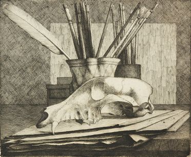  Lino Bianchi Barriviera  (Montebelluna, 1906 - Acilia, 1985) : Lotto composto di 2 incisioni.  - Auction Books & Graphics - Libreria Antiquaria Gonnelli - Casa d'Aste - Gonnelli Casa d'Aste
