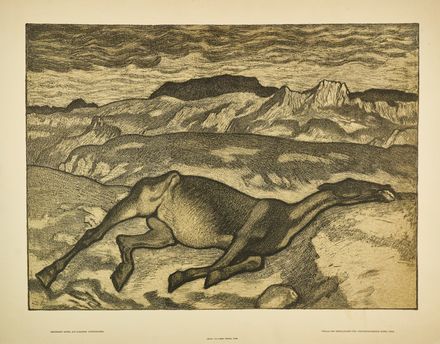  Ferdinand Andri  (Waidhofen an der Ybbs, 1871 - Vienna, 1956) [e altri] : Jahresmappe der Gesellschaft f�r Vervielf�ltigende Kunst in Wien.  - Asta Libri & Grafica - Libreria Antiquaria Gonnelli - Casa d'Aste - Gonnelli Casa d'Aste