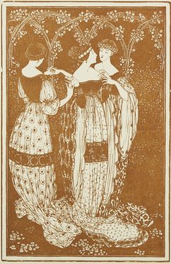  Francesco Nonni  (Faenza, 1885 - 1975) : Le tre grazie. Primavera.  - Asta Libri & Grafica - Libreria Antiquaria Gonnelli - Casa d'Aste - Gonnelli Casa d'Aste