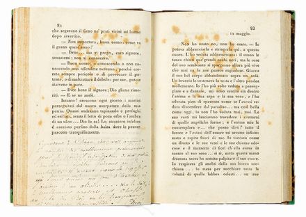  Foscolo Ugo : Ultime lettere di Jacopo Ortis.  - Asta Libri & Grafica - Libreria Antiquaria Gonnelli - Casa d'Aste - Gonnelli Casa d'Aste