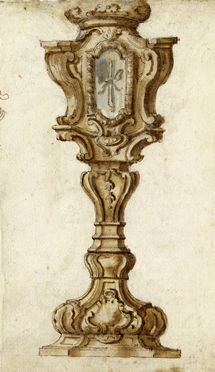 Giovanni Giardini  (Forl�, 1646 - Roma, 1721) [attribuito a] : Lotto di tre studi per oggetti liturgici.  - Asta Libri & Grafica - Libreria Antiquaria Gonnelli - Casa d'Aste - Gonnelli Casa d'Aste