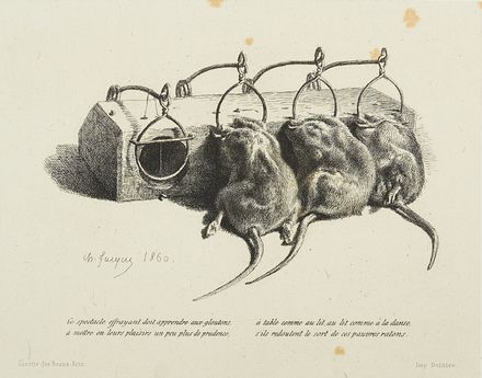  Charles-Emile Jacque  (Parigi, 1813 - Parigi, 1894) : Lotto composto di 5 incisioni.  Pieter Dupont  (Amsterdam, 1870 - Hilversum, 1911)  - Asta Libri & Grafica - Libreria Antiquaria Gonnelli - Casa d'Aste - Gonnelli Casa d'Aste