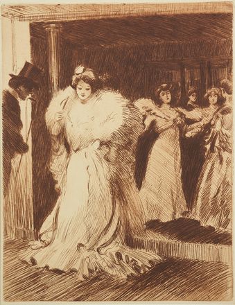  Tony Minartz [pseud. di Antoine Guillaume]  (Cannes, 1873 - 1944) : Le bal.  - Asta Libri & Grafica - Libreria Antiquaria Gonnelli - Casa d'Aste - Gonnelli Casa d'Aste