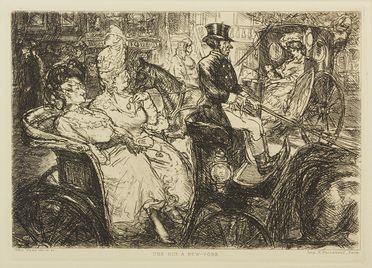  John Sloan  (Lock Haven, Pennsylvania, 1871 - Hanover, New Hampshire, 1951) [e altri] : Lotto composto di 4 incisioni.  Pierre Gusman  (Parigi, 1862 - Grosrouvre, 1941), Alfred Soder  (1880 - 1957)  - Auction Books & Graphics - Libreria Antiquaria Gonnelli - Casa d'Aste - Gonnelli Casa d'Aste