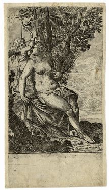  Odoardo Fialetti  (Bologna, 1573 - Venezia, 1638) : Lotto di 5 tavole da Scherzi d'Amore.  - Auction Books & Graphics - Libreria Antiquaria Gonnelli - Casa d'Aste - Gonnelli Casa d'Aste