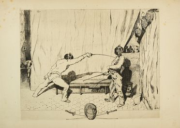  Jules (de) Goncourt  (Parigi, 1830 - 1870) : Eaux-Fortes de Jules de Goncourt. Notice et catalogue Philippe Burty.  - Asta Libri & Grafica - Libreria Antiquaria Gonnelli - Casa d'Aste - Gonnelli Casa d'Aste