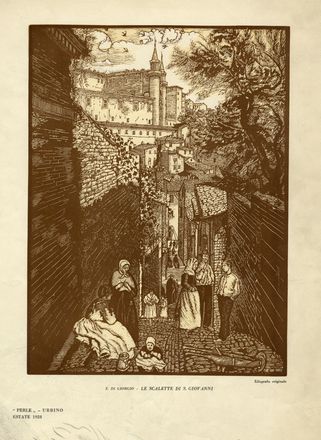  Giuseppe Biasi  (Sassari, 1885 - Adorno Micca, 1945) [e altri] : Lotto di 11 xilografie.  Diego Pettinelli  (Matelica, 1897 - Roma, 1989)  - Asta Libri & Grafica - Libreria Antiquaria Gonnelli - Casa d'Aste - Gonnelli Casa d'Aste