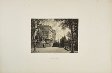 Antonio Fontanesi  (Reggio Emilia, 1818 - Torino, 1882) : Promenade pittoresque par Antonio Fontanesi. 1.re année. Intérieur de Genève.  - Auction Books & Graphics - Libreria Antiquaria Gonnelli - Casa d'Aste - Gonnelli Casa d'Aste