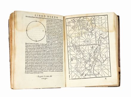  Medina Pedro de : L'arte del Navegar, in laqual si contengono le regole, dechiarationi, secreti, & avisi, alla bona navegation necessarij [...] tradotta de lingua spagnola in volgar italiano...  Vincenzo Paletino  - Asta Libri & Grafica - Libreria Antiquaria Gonnelli - Casa d'Aste - Gonnelli Casa d'Aste