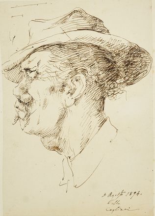  Federico Schianchi  (Modena, 1858 - Roma, 1918) : Lotto di 11 caricature.  - Auction Books & Graphics - Libreria Antiquaria Gonnelli - Casa d'Aste - Gonnelli Casa d'Aste