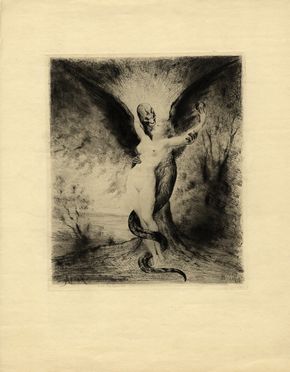  Joseph Apoux  (Le Blanc, 1846 - Le Kremlin-Bictre, 1910) : Les vierges sages et folles.  - Auction Books & Graphics - Libreria Antiquaria Gonnelli - Casa d'Aste - Gonnelli Casa d'Aste