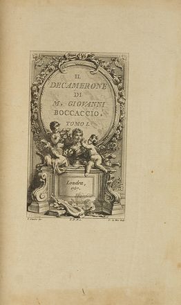  Boccaccio Giovanni : Il Decamerone.  - Asta Libri & Grafica - Libreria Antiquaria Gonnelli - Casa d'Aste - Gonnelli Casa d'Aste