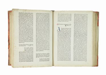  Augustinus Aurelius (santo) : De Civitate Dei [italiano].  Jacopo Passavanti  (1297 - 1357)  - Asta Libri & Grafica - Libreria Antiquaria Gonnelli - Casa d'Aste - Gonnelli Casa d'Aste