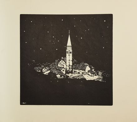  Benito Boccolari  (Modena, 1888 - 1964) : Dall'alto. Dieci xilografie di Benito Boccolari con prefazione di Francesco Sapori.  Francesco Sapori  - Asta Libri & Grafica - Libreria Antiquaria Gonnelli - Casa d'Aste - Gonnelli Casa d'Aste