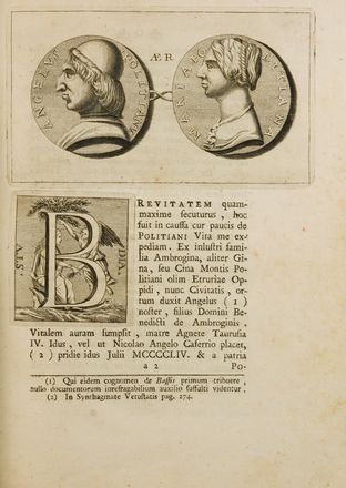  Poliziano Angelo : Conjurationis Pactianae anni 1478. Commentarium. Documentis, figuris, notis nunc primum inlustratum cura et studio Ioannis Adimari...  Giovanni Adimari, Benedetto Cimarelli, Vincenzo Cavini, Giuseppe Manni, Neri Zocchi  - Asta Libri & Grafica - Libreria Antiquaria Gonnelli - Casa d'Aste - Gonnelli Casa d'Aste