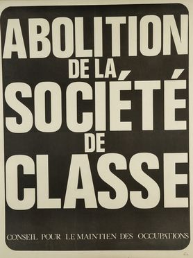 Abolition de la socit de classe.  - Asta Libri & Grafica - Libreria Antiquaria Gonnelli - Casa d'Aste - Gonnelli Casa d'Aste