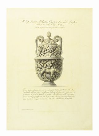  Giovanni Battista Piranesi  (Mogliano Veneto, 1720 - Roma, 1778) : Lotto di 55 tavole da Le Antichit� romane (Tomo IV e Tomo II) ed altre raccolte. Francesco Piranesi, Monumenti degli Scipioni  Francesco Piranesi  (Roma,  - Parigi, 1810)  - Auction Books & Graphics - Libreria Antiquaria Gonnelli - Casa d'Aste - Gonnelli Casa d'Aste