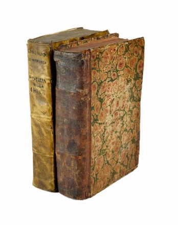  González de Mendoza Juan : Dell'Historia della China, descritta nella lingua Spagnola [...], Et tradotta nell'Italiana, dal Magn. M. Francesco Avanzo [...] parti due, divise in tre libri, e in tre viaggi...  Francesco Avanzi  - Asta Libri & Grafica - Libreria Antiquaria Gonnelli - Casa d'Aste - Gonnelli Casa d'Aste