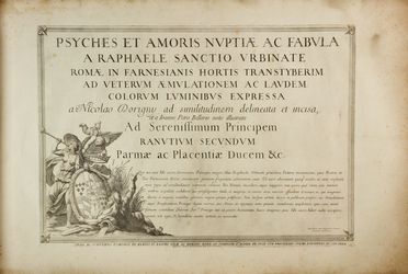  Nicolas Dorigny  (Parigi, 1658 - 1746) : Psyches et Amoris Nuptiae ac Fabula/ a Raphaele Sanctio Urbinate...  - Asta Libri & Grafica - Libreria Antiquaria Gonnelli - Casa d'Aste - Gonnelli Casa d'Aste