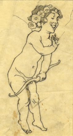  Maria Augusta Cavalieri  (Firenze, 1900 - Pelago, 1982) : Lotto di 2 disegni.  - Asta Libri & Grafica - Libreria Antiquaria Gonnelli - Casa d'Aste - Gonnelli Casa d'Aste